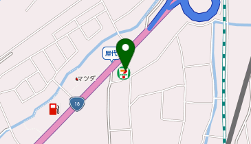 セブンイレブン 更埴インター南店の地図画像