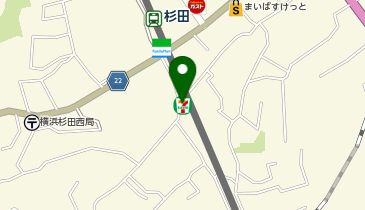セブンイレブン 横浜杉田3丁目店の地図画像