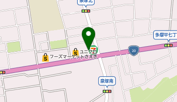 セブンイレブン 泉塚店の地図画像