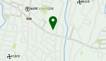 セブン銀行 マツモト亀岡東店 共同出張所の地図画像
