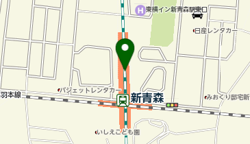 セブン銀行 あおもり旬味館 共同出張所の地図画像