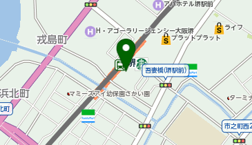 セブンイレブン 南海堺駅店の地図画像