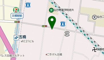 セブンイレブン 仙台連坊小路店の地図画像