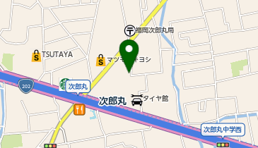 セブン銀行 ハローデイ 次郎丸店 共同出張所の地図画像