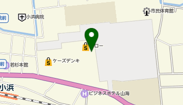 セブン銀行 バロー小浜店 共同出張所の地図画像