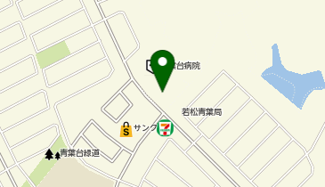 セブンイレブン 若松青葉台東1丁目店の地図画像