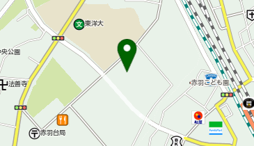 セブンイレブン 東洋大学赤羽台キャンパス店の地図画像