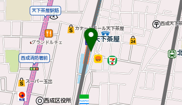 セブンイレブン 南海天下茶屋駅店の地図画像