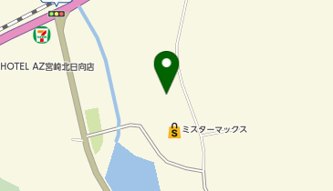 セブン銀行 ミスターマックス 日向店 共同出張所の地図画像