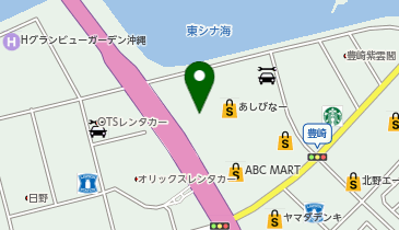 セブン銀行 沖縄アウトレットモールあしびなー 共同出張所の地図画像