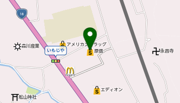 セブン銀行 原信埴生店 共同出張所の地図画像