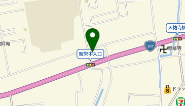 セブンイレブン 佐賀昭栄中学校前店の地図画像