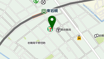 セブンイレブン 東岩槻駅南店の地図画像