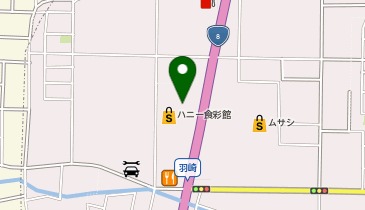 セブン銀行 ハニー丸岡店前 共同出張所の地図画像