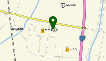 セブンイレブン 新庄金沢店の地図画像