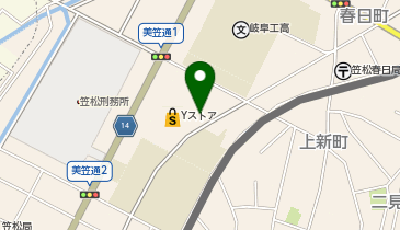 セブン銀行 ヨシヅヤ Yストア笠松店 共同出張所の地図画像
