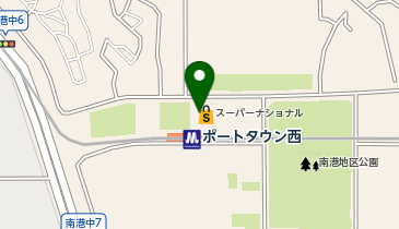 セブン銀行 スーパーナショナル南港店 共同出張所の地図画像