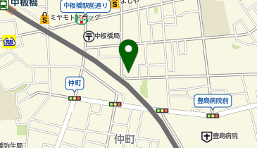 セブンイレブン 中板橋南店の地図画像