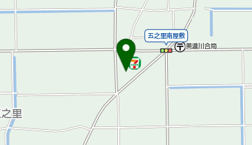 セブンイレブン 岐阜大野町五之里店の地図画像