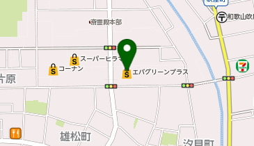セブン銀行 エバグリーンプラス 広瀬店 共同出張所の地図画像