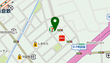 セブンイレブン 新倉敷駅前3丁目店の地図画像