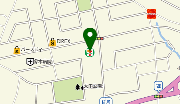 セブンイレブン 日出佐尾店の地図画像