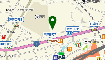 セブンイレブン NTT西日本本社ビル店の地図画像