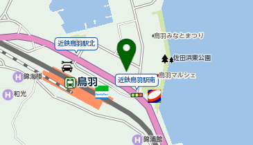 セブン銀行 鳥羽1番街 共同出張所の地図画像