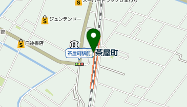 セブンイレブン ハートインJR茶屋町駅店の地図画像