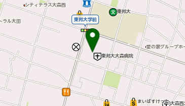 セブンイレブン KOYO東邦大学大森病院店の地図画像