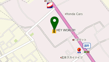 セブン銀行 ヘイワールド!! 共同出張所の地図画像