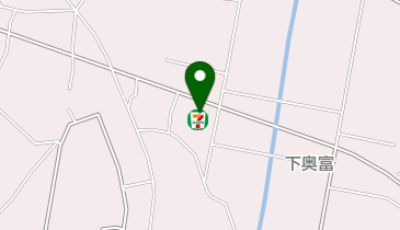 セブンイレブン 狭山下奥富店の地図画像
