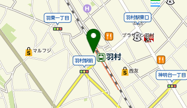 セブンイレブン 羽村駅西口店の地図画像