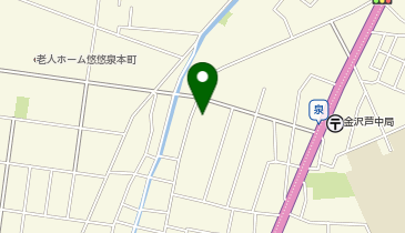 セブンイレブン 金沢泉2丁目店の地図画像
