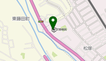 セブン銀行 交野病院 共同出張所の地図画像