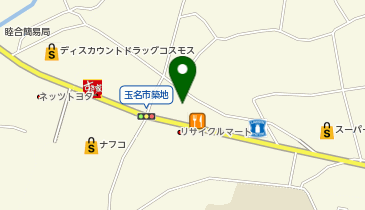 セブンイレブン 玉名築地店の地図画像