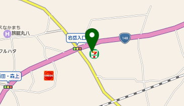 セブンイレブン 白馬岩岳店の地図画像