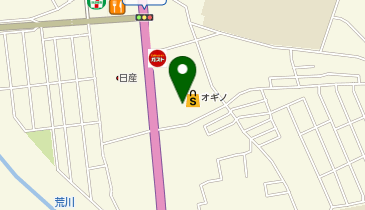 セブン銀行 オギノ上今井店 共同出張所の地図画像