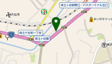 セブンイレブン 横浜岩井町店の地図画像
