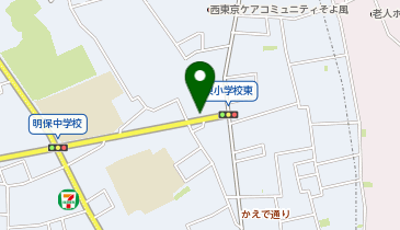 セブン銀行 ヨーク ヨークフーズ保谷店 共同出張所の地図画像