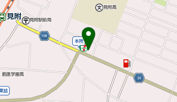 セブンイレブン 見附本所店の地図画像