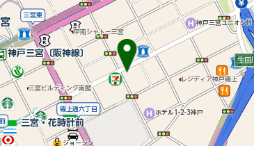 セブンイレブン 神戸磯上通4丁目店の地図画像