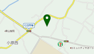 セブン銀行 おかじま七日市場店 共同出張所の地図画像