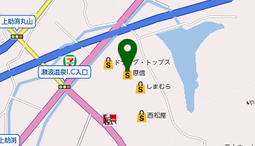 セブン銀行 原信村上インター店 共同出張所の地図画像