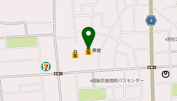 セブン銀行 原信見附店 共同出張所の地図画像