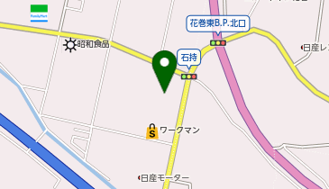 セブンイレブン 花巻西宮野目石持店の地図画像