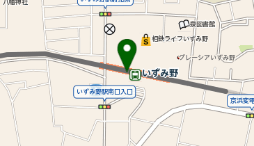 セブン銀行 相模鉄道いずみ野駅 共同出張所の地図画像