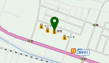 セブン銀行 原信西新発田店 共同出張所の地図画像