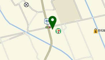 セブンイレブン 富山地角店の地図画像