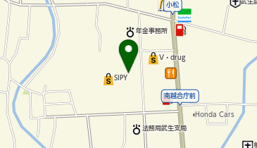 セブン銀行 シピィ 共同出張所の地図画像